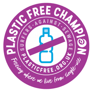 Plastic Free Champions badge